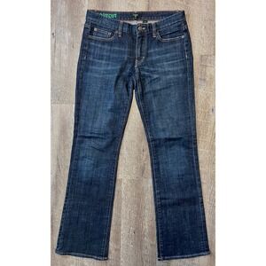 J. Crew Dark Blue Boot Cut Jeans